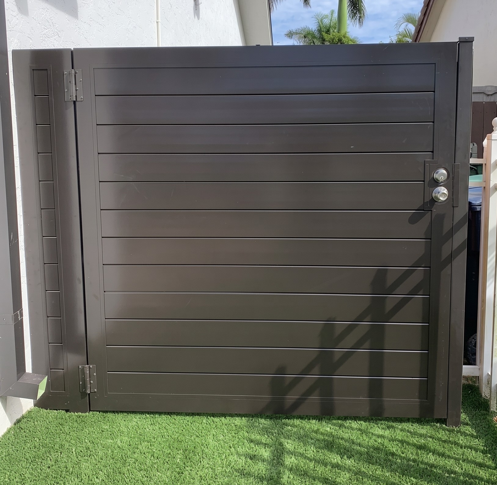 Aluminum Machimbrado Single Gate